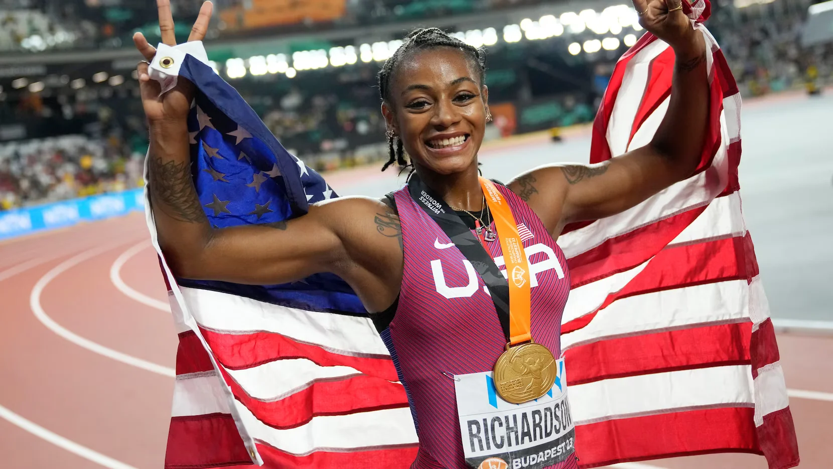 Sha Carri Richardson Secures Gold In Women S 100m At World