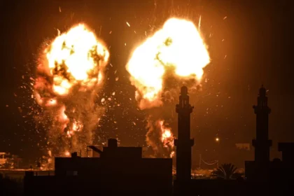 israel-strikes-lebanon-and-gaza-in-response-to-rocket-attack