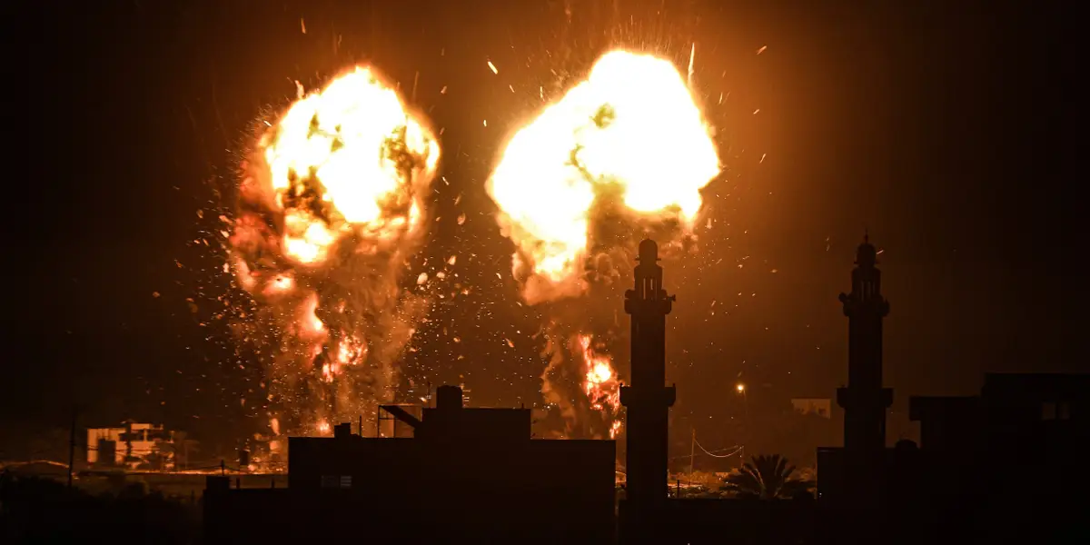 israel-strikes-lebanon-and-gaza-in-response-to-rocket-attack
