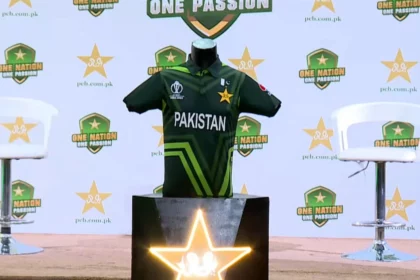 pcb-unveils-pakistans-kit-for-the-icc-mens-cricket-world-cup-2023