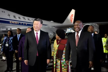 chinese-president-xi-jinping-arrived-in-south-africa-ahead-of-brics-summit