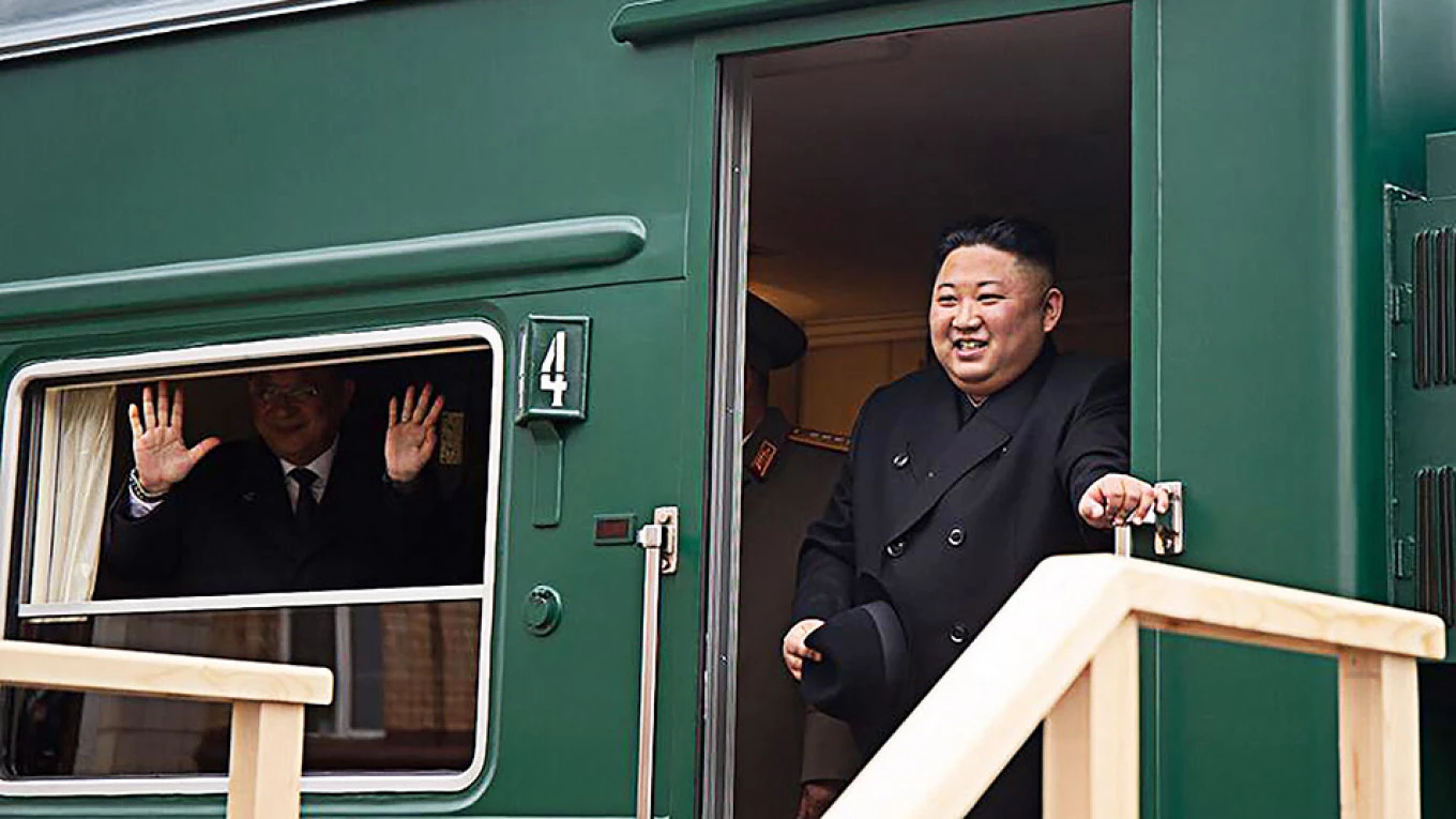 train-carrying-north-koreas-kim-jong-un-entered-russia-following-putins-invitation-reports