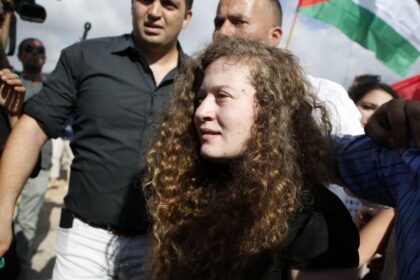 israeli-army-arrests-palestinian-activist-ahed-tamimi-during-a-raid-in-the-occupied-west-bank