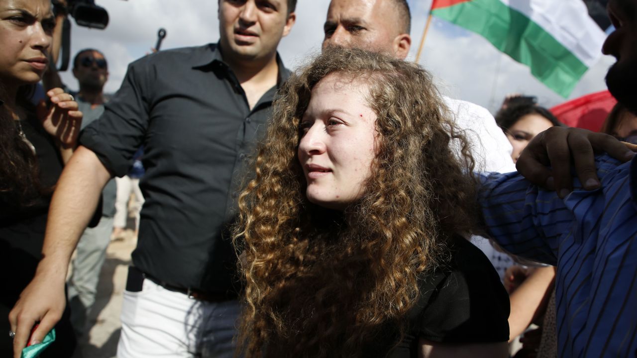 israeli-army-arrests-palestinian-activist-ahed-tamimi-during-a-raid-in-the-occupied-west-bank