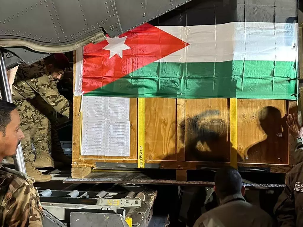 urgent-medical-aid-air-dropped-to-a-field-hospital-in-gaza-king-of-jordan