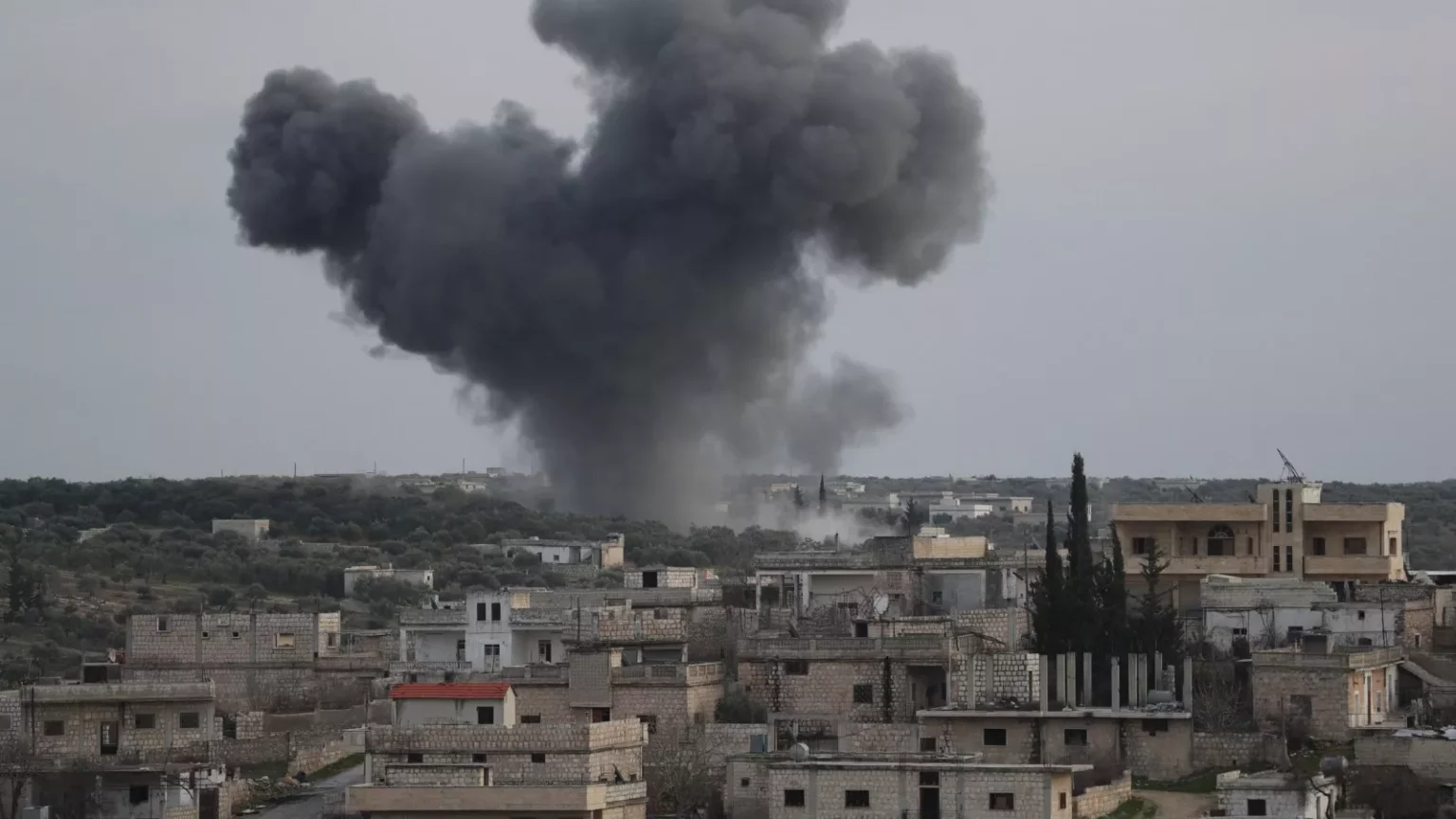 russia-forces-kill-34-fighters-and-wounded-dozens-in-airstrikes-on-syrias-idlib