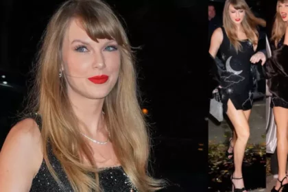 taylor-swift-steps-out-in-sparkly-black-mini-dress-for-34th-birthday