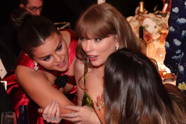 selena-gomez-looks-unimpressed-after-jo-koy-cracks-a-joke-on-taylor-swift-at-golden-globes-2024