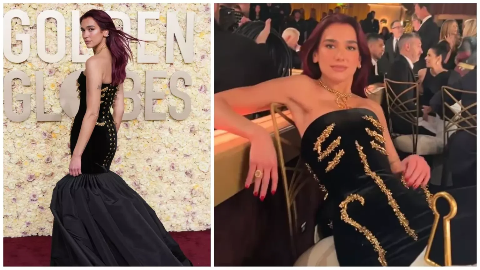 dua-lipa-shows-how-much-she-struggled-to-sit-in-a-fitted-mermaid-gown-at-the-golden-globes