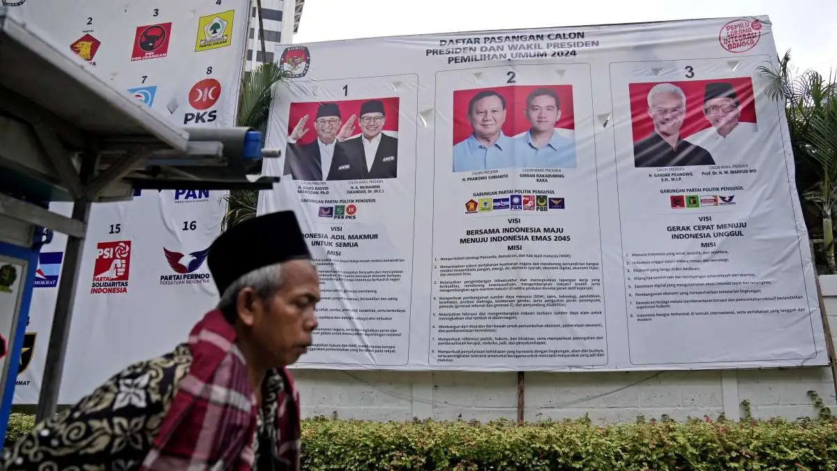 presidential-candidates-call-for-clean-election-as-indonesians-vote-to-replace-president-jokowi