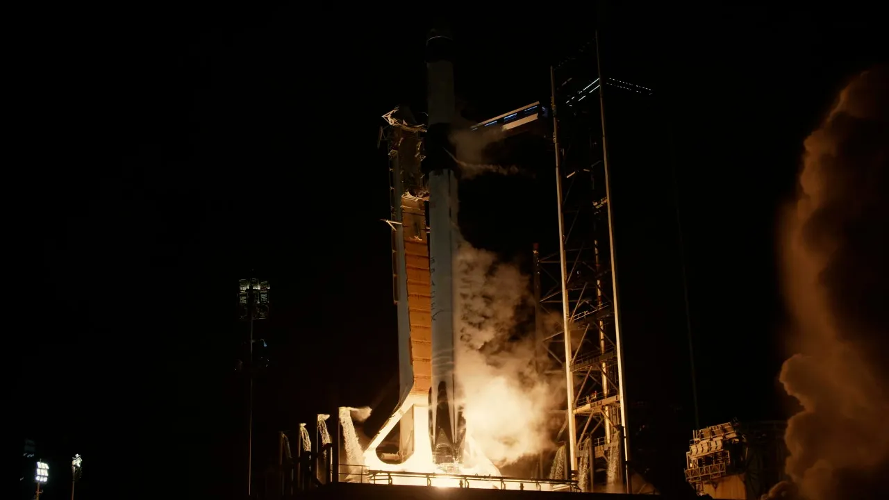 spacex-launches-four-new-crew-including-a-russian-cosmonaut-for-six-month-iss-mission