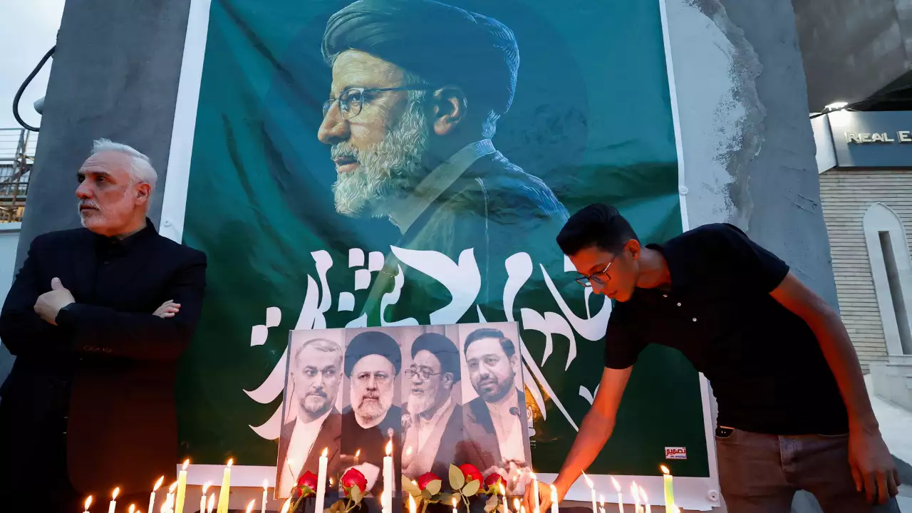 thousands-of-iranians-gathered-to-mourn-at-funerary-procession-of-late-president-ebrahim-raisi