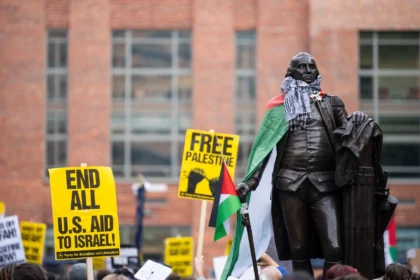 police-detain-pro-palestine-encampment-at-george-washington-university