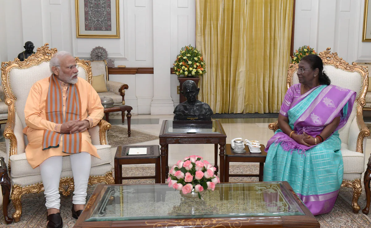 indias-pm-modi-to-present-a-coalition-agreement-to-the-president-after-a-narrow-win-in-an-election