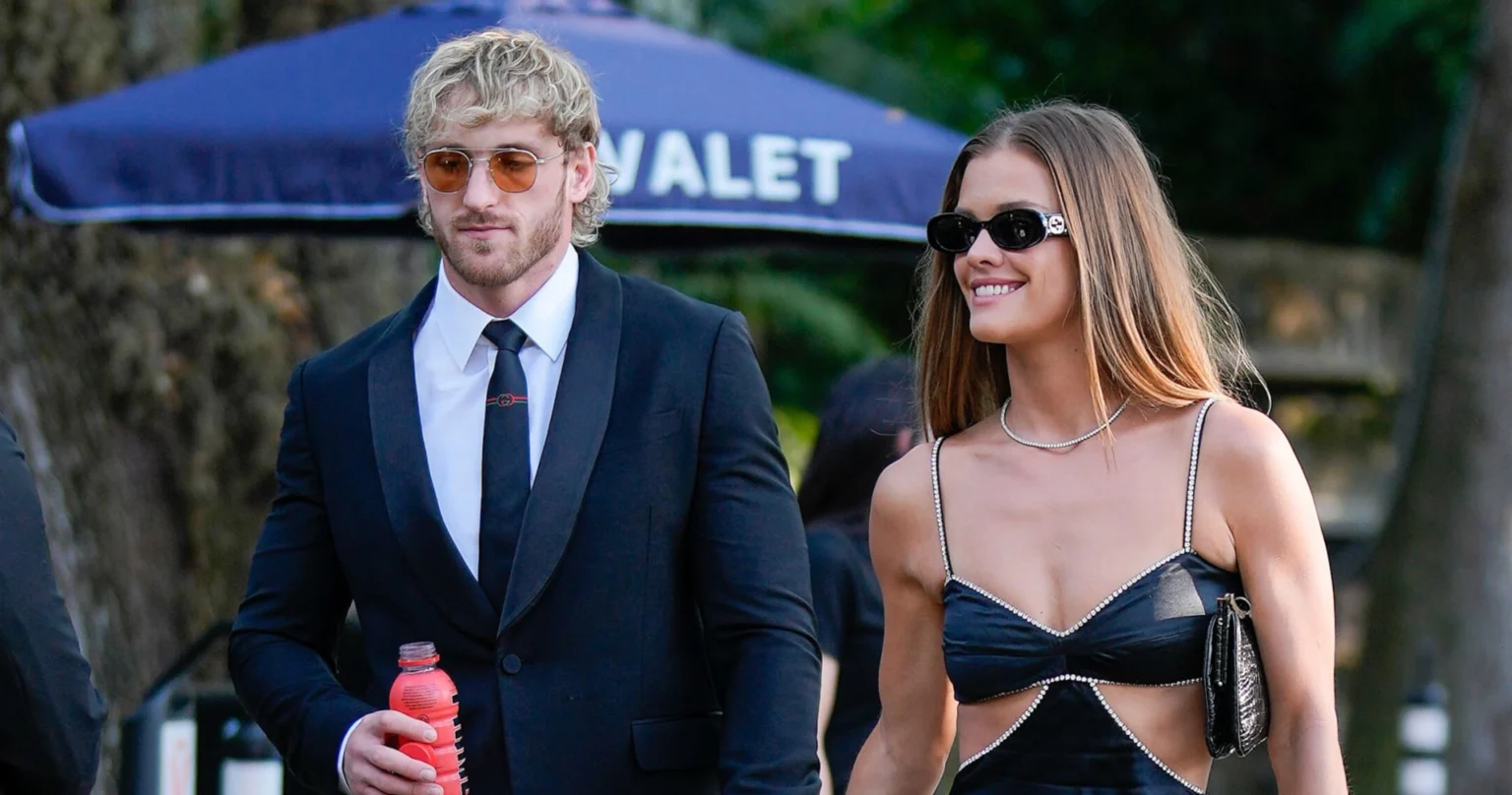 Logan Paul and Nina Agdal announced becoming parents to a baby girl, taking to Instagram and sharing a cute carousel of photos.