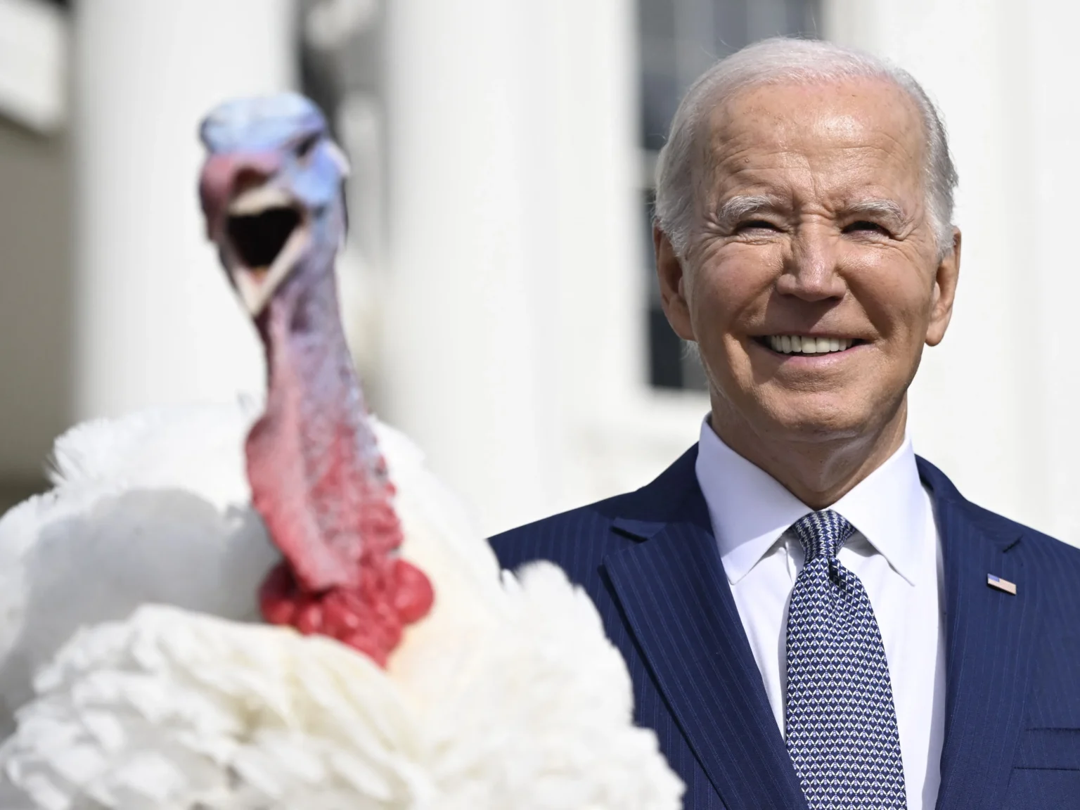 joe-biden-pardons-turkeys-peach-and-blossom-in-final-thanksgiving-event